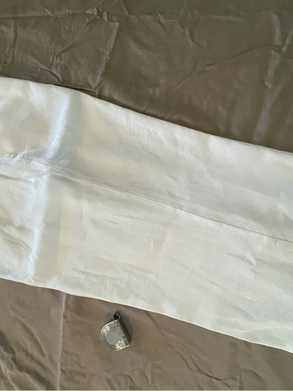 Quince linen lined pants. Size 16, new without tags, never worn, hemmed.